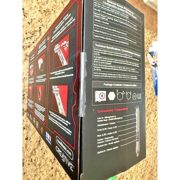 Creative Sound Blaster Zx SBX Gaming Audio Card w High Performance Headphone Amp - Picture 2 of 8